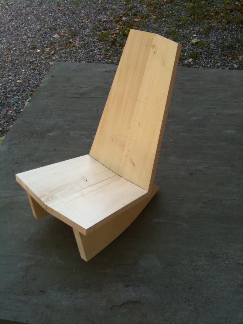 rocking chair wood 2013