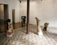 im bad (4 skulpturen)