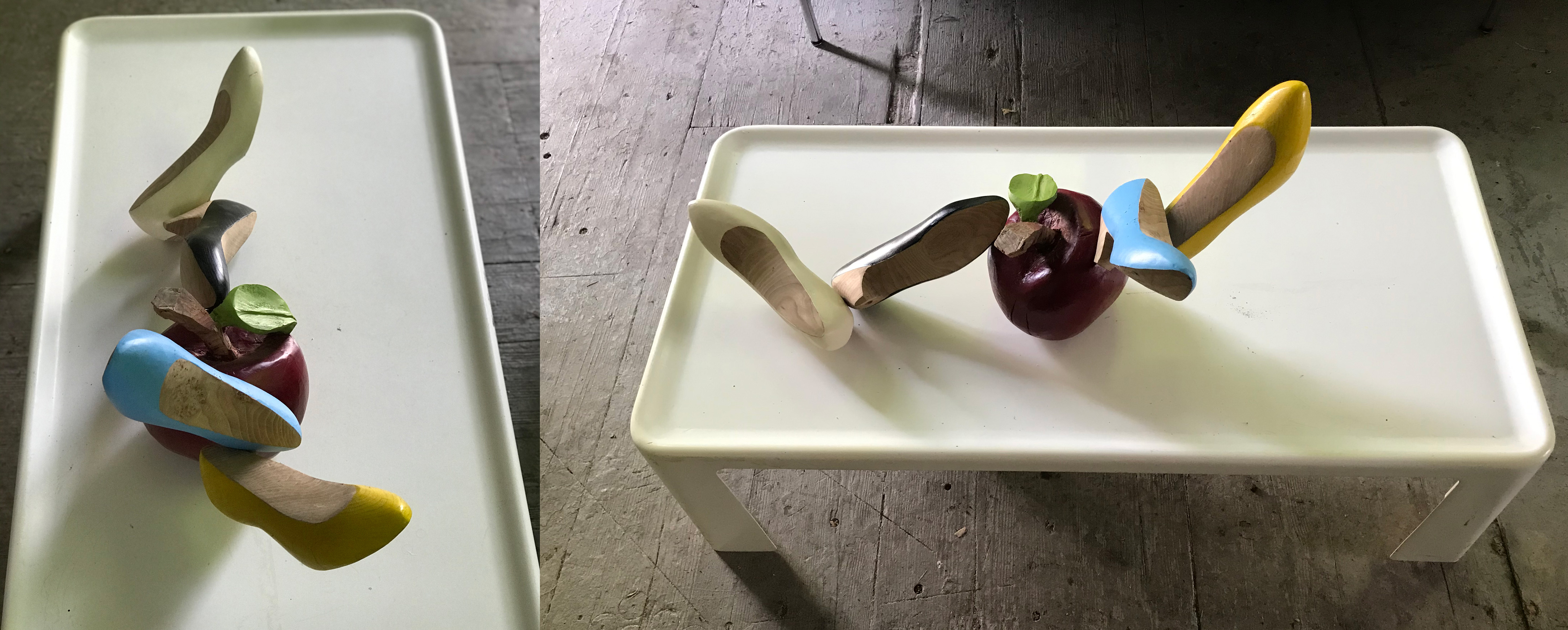 unruhe/tischskulptur