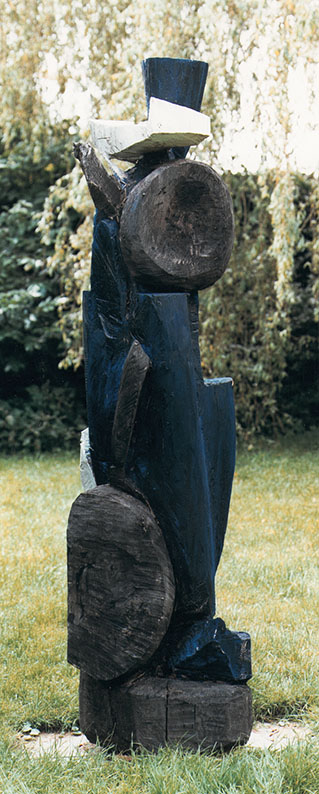 totem für einen rennfahrer